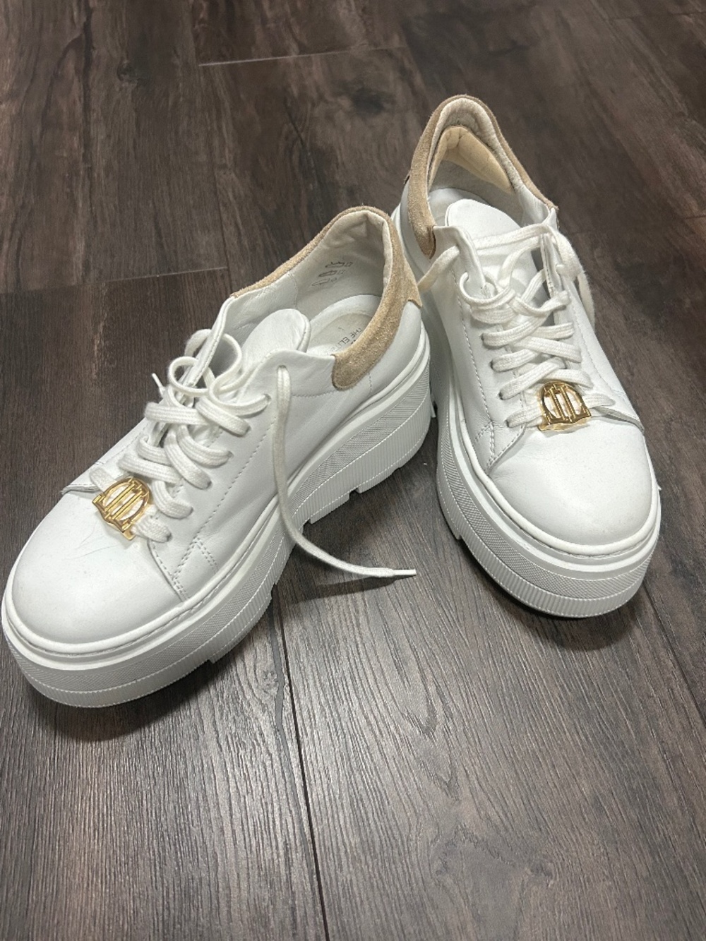 Thick Sole Platform Sneakers by the fashion brand By o la la...!